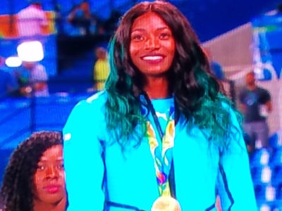 2016 Rio Olympic Gold Medalist 400m Shaunae Miller