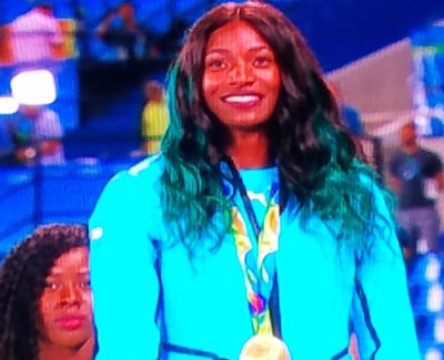 2016 Rio Olympic Gold Medalist 400m Shaunae Miller